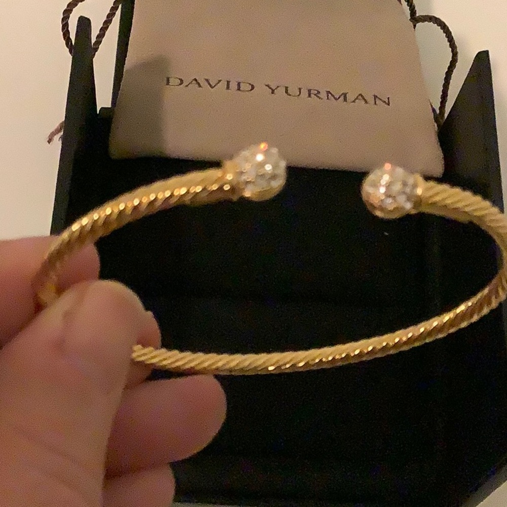 David Yurman diamond bracelet